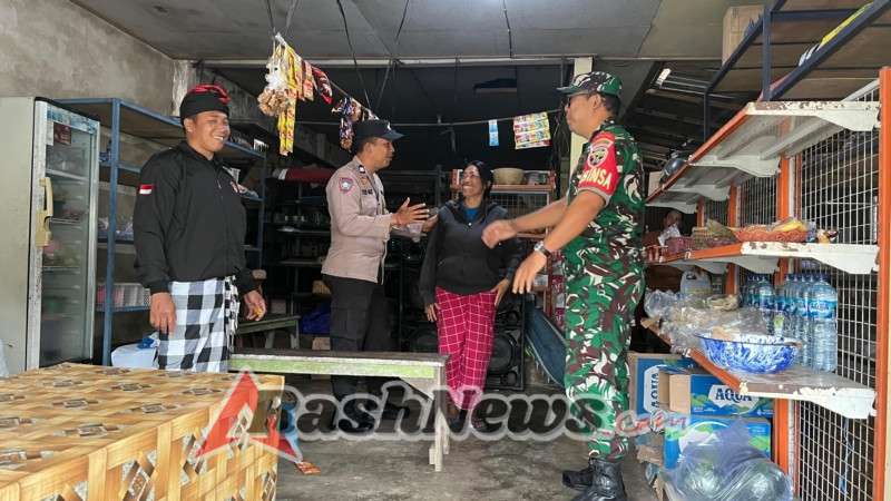 Babinsa Desa Landih Ajak Warga dan Aparat Gelar Patroli Bersama Ciptakan Situasi Kondusif