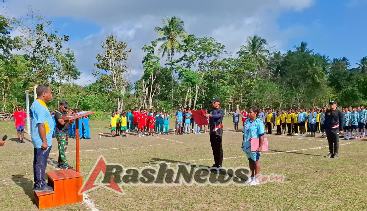 Pos Fatuha Turut Serta Dalam Pembukaan Turnamen Peringati HUT Gereja SalbSuci ke 50 Tahun
