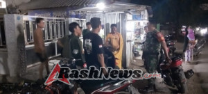 Danpos Belo Pimpin Patroli Siskamling, Tekankan Edukasi Humanis ke Masyarakat