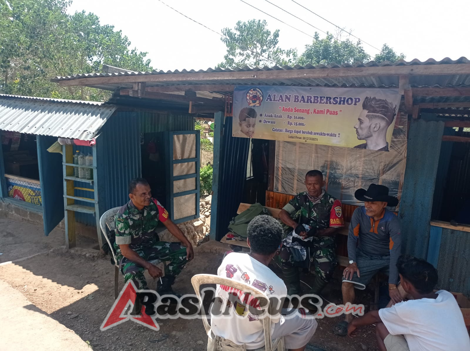 Babinsa Kodim 1602/Ende Ingatkan Warga Desa Wolomuku Waspada Bencana Alam