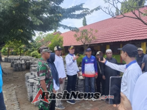 Penanaman Pohon dan Gotong Royong Jadi Fokus Koramil 02 Bolo di Program Selasa Menyapa