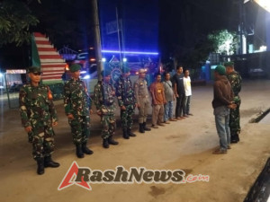 Koramil 1608-04/Woha Gelar Patroli Siskamling Bersama Masyarakat, Perkuat Keamanan Wilayah