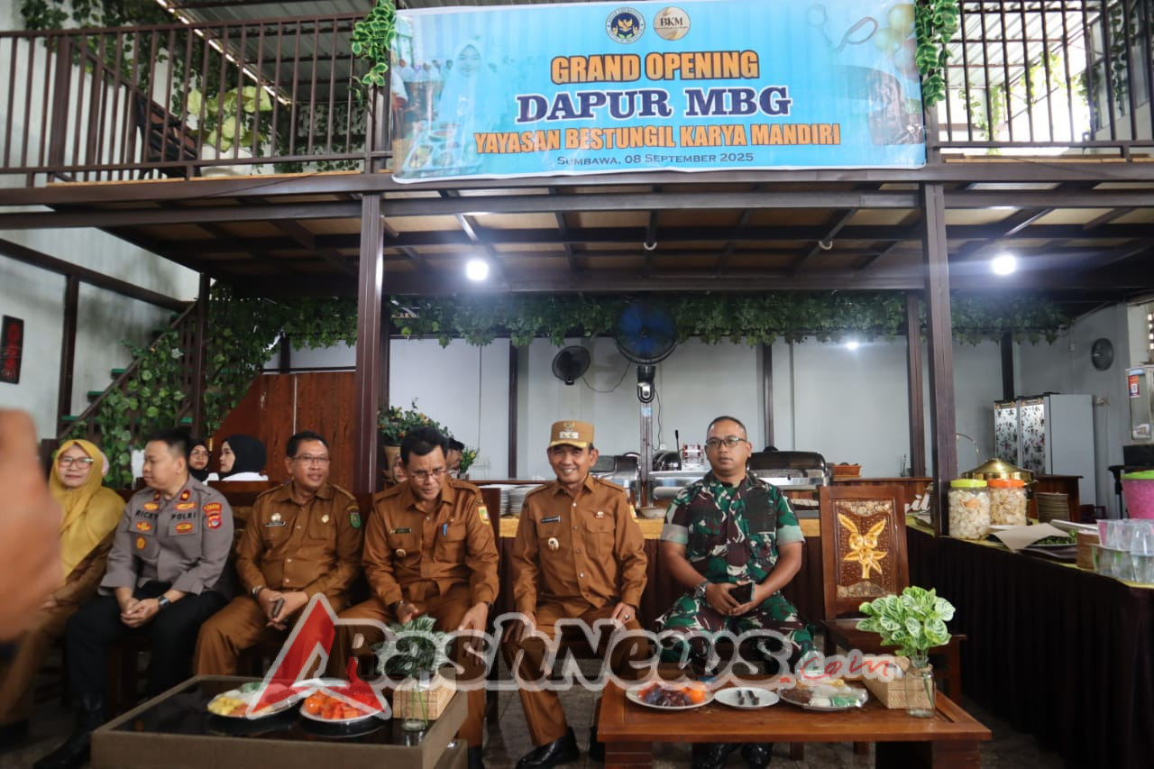 Dandim 1607/Sumbawa: Dapur MBG Jadi Inspirasi Program Gizi dan Pemberdayaan Masyarakat
