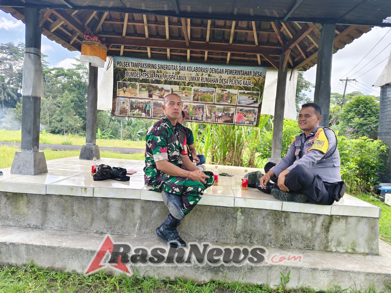 Koptu I Gusti Made Arga Ajak Warga Manfaatkan Pekarangan untuk Pangan Keluarga