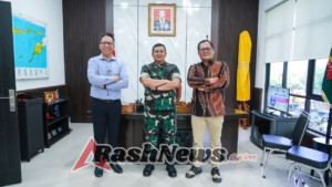 Brigjen TNI Hendro Cahyono Sambut Audiensi Pimpinan Wilayah BRI Denpasar