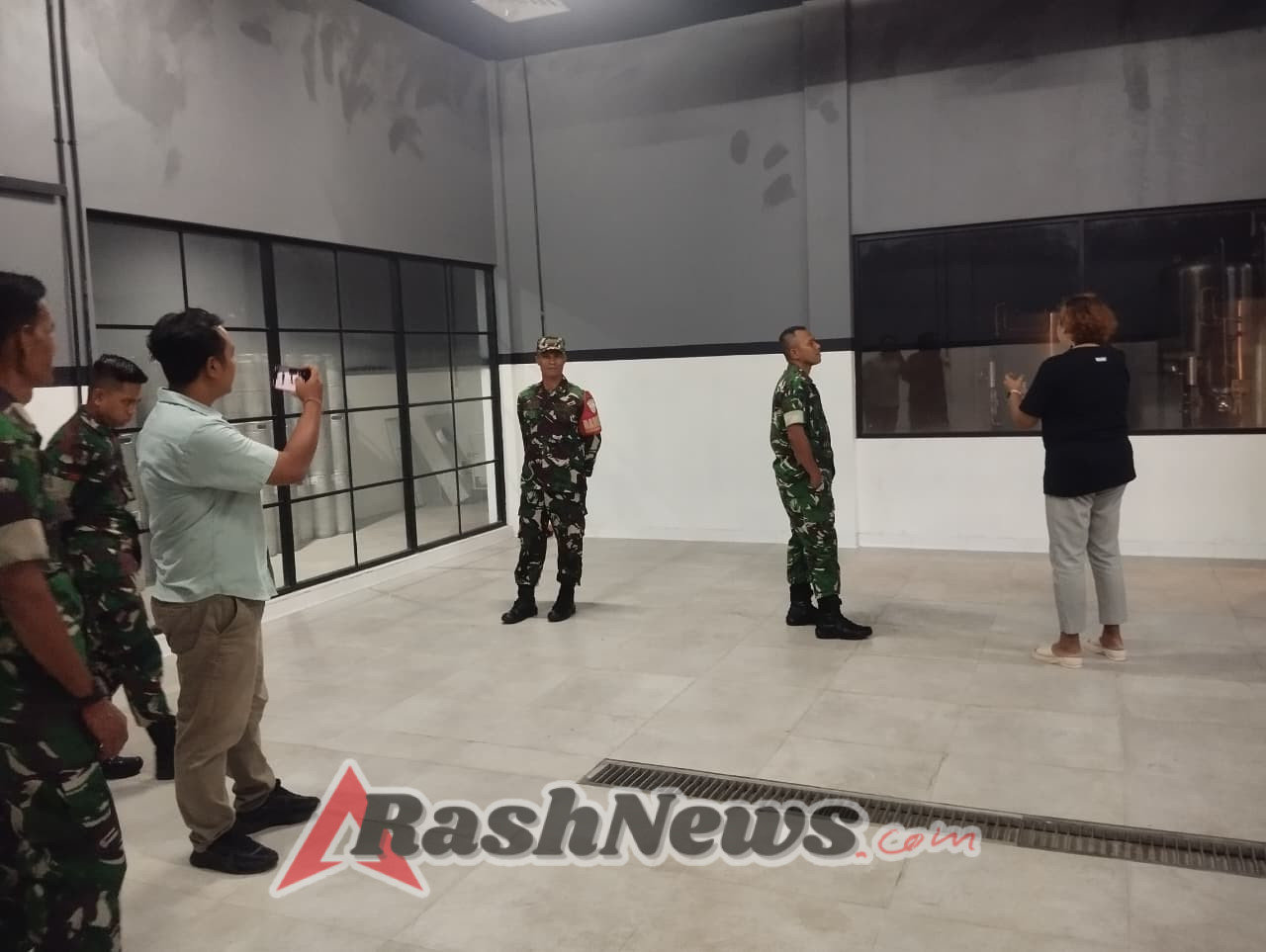 Bangun Hubungan Positif, Dandim 1616/Gianyar Silaturahmi dengan Manajemen Breman Brewery