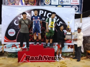 Sinergitas Sukseskan Portu Tulad Cup III, Danramil Nusa Penida Lerahkan Babinsa Hadir Beri Pengamanan