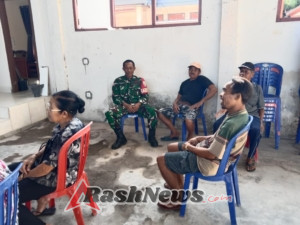 Babinsa Telaga Laksanakan Kunjungan, Tingkatkan Tali Silaturahmi dengan Warga