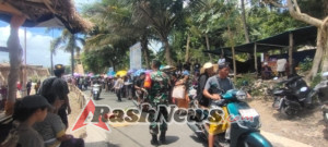 Dikawal Babinsa Kutampi, Tradisi Sakral Ngebet 57 Sawe Berjalan Lancar