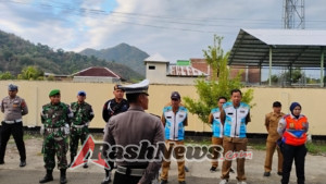 Tegakkan Aturan Internal, Provost Kodim 1628/KSB Sukses Kawal Operasi Gabungan di Sumbawa Barat