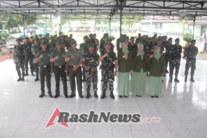 Dandim Loteng Mutasi Satu Jabatan Danramil Dan Perwira Staf