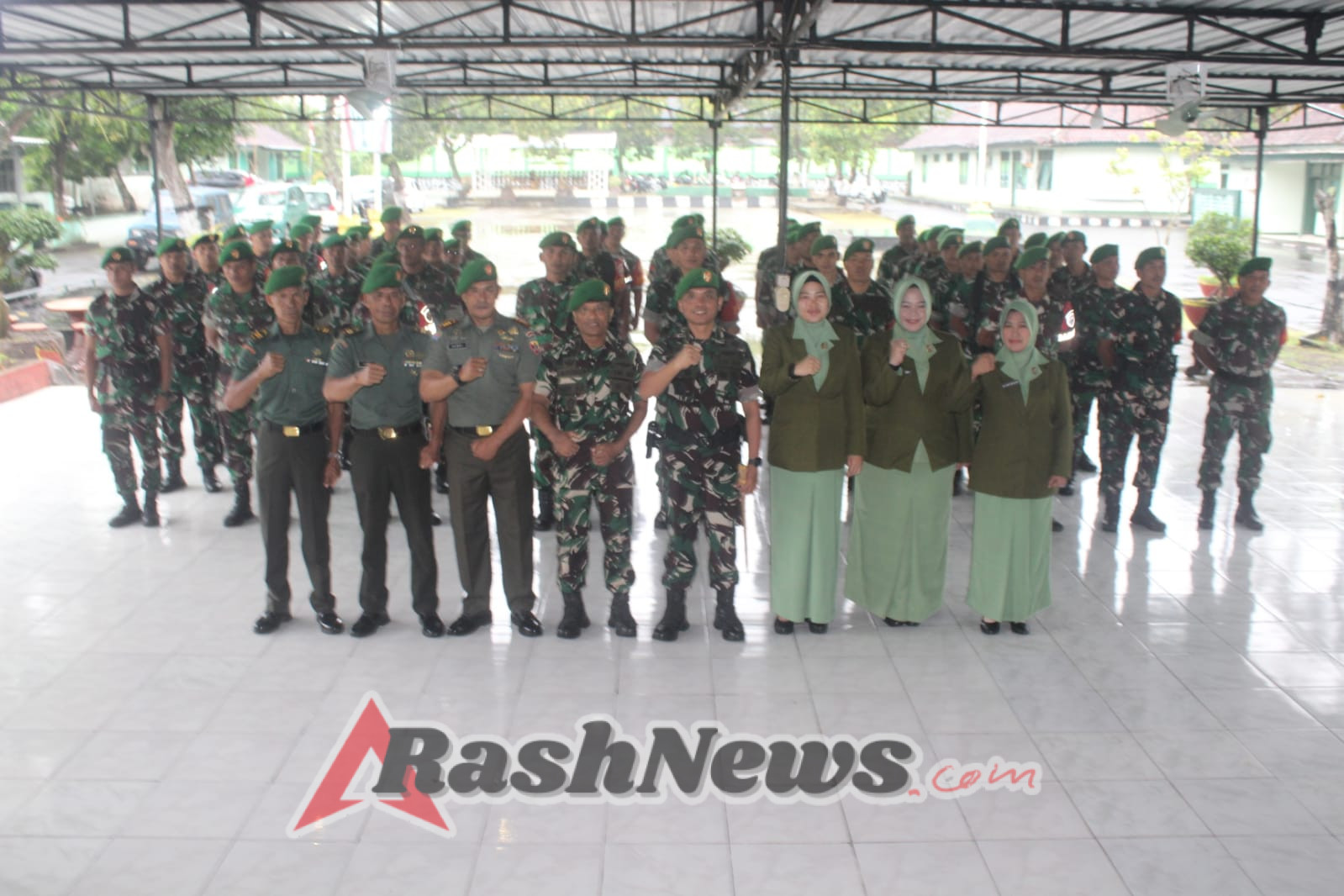 Dandim Loteng Mutasi Satu Jabatan Danramil Dan Perwira Staf