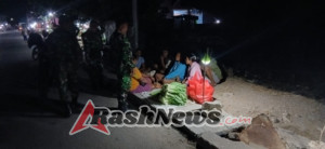 Letda Inf Alex Mahoklori Pimpin Patroli Siskamling Bersama