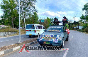 Persit dan Masyarakat Bersatu di Jalan, Rayakan HUT Kota Kefamenanu ke-103