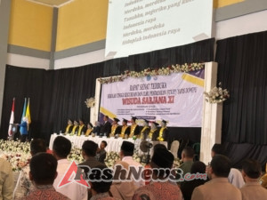 STKIP Yapis Dompu Wisuda XI, TNI-Polri Beri Dukungan