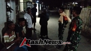 Patroli Siskamling Koramil 1608-03/Sape Berjalan Aman dan Kondusif