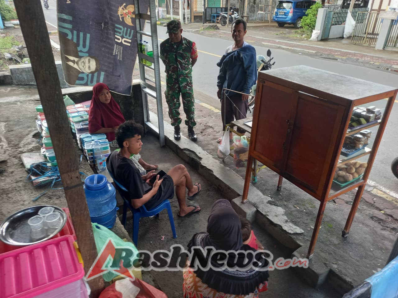 Babinsa Kodim 1602/Ende Tegaskan Pentingnya Kebersihan dan Keamanan Lingkungan
