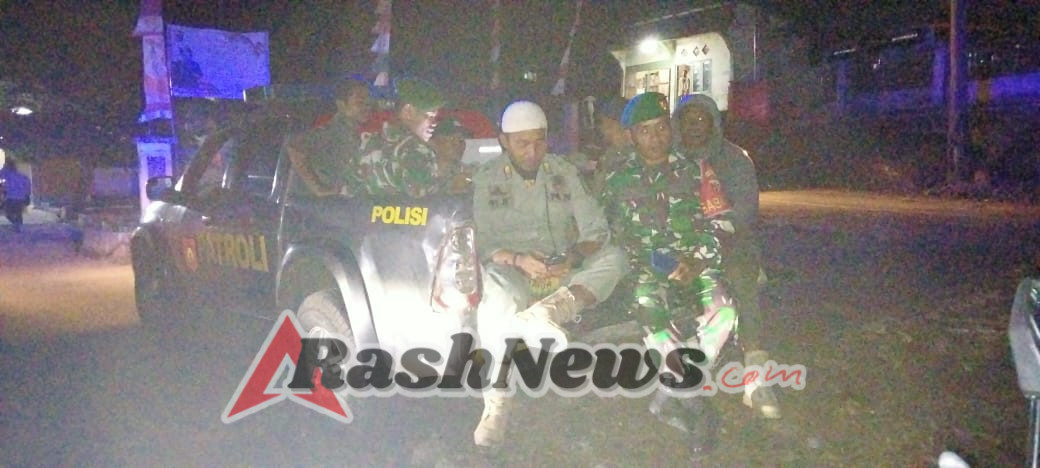 Patroli Gabungan di Donggo Berjalan Lancar, Masyarakat Diajak Jaga Keamanan