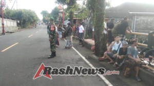 Danramil Blahbatuh Apresiasi Peran Babinsa dalam Mendampingi Kegiatan Adat Masyarakat