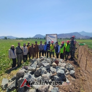 Babinsa: Irigasi Jadi Harapan Baru Petani Runggu Wujudkan Ketahanan Pangan
