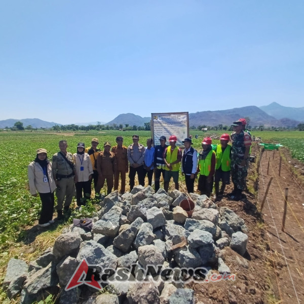 Babinsa: Irigasi Jadi Harapan Baru Petani Runggu Wujudkan Ketahanan Pangan