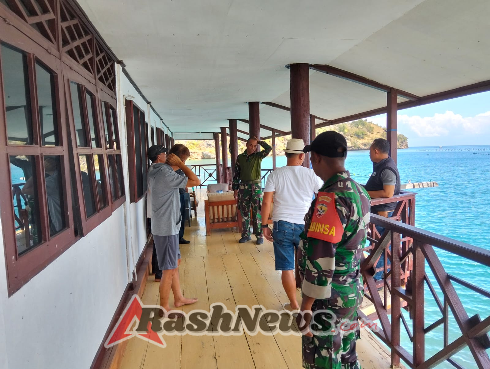 Sinergi TNI dan Masyarakat, Dandim 1628/KSB Tinjau Langsung Usaha Tambak Mutiara di Tanjung Berok