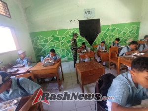 Babinsa Serda Muhammad Hidir Ajak Generasi Muda Biasakan Makan Sehat Bergizi