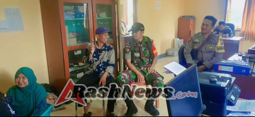 ‎Tingkatkan Kepercayaan Warga, Babinsa dan Bhabinkamtibmas Imbau Pemerintah Desa Perkuat Pelayanan dan Pendataan Kependudukan