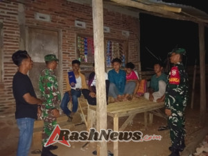 Situasi Wilayah Soromandi Tetap Aman dan Kondusif Usai Patroli Babinsa dan Warga