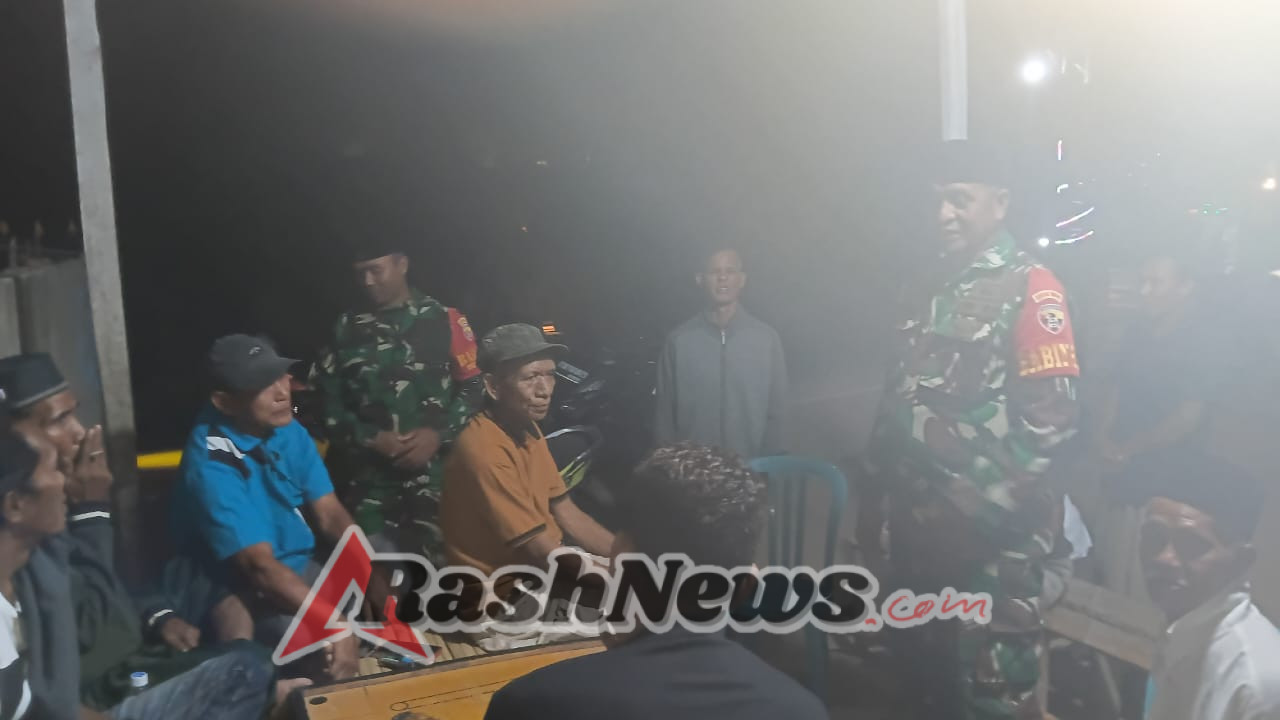 Antisipasi Musibah di Musim Tanam, Babinsa Tanah Putih Tingkatkan Pengawasan Desa
