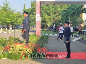 Pasukan TNI dari Kodim 1607/Bima  Meriahkan Upacara Hari Kesaktian Pancasila di Kota Bima