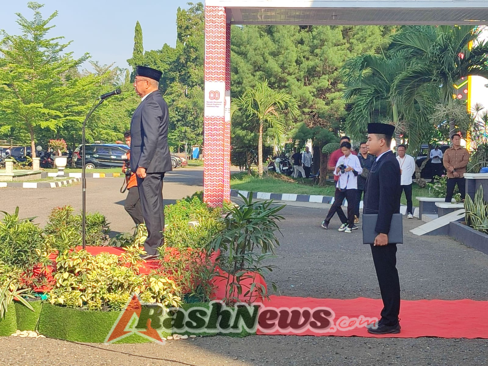 Pasukan TNI dari Kodim 1607/Bima  Meriahkan Upacara Hari Kesaktian Pancasila di Kota Bima