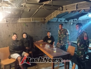 Kodim 1621/TTS Gelar Patroli Malam, Situasi Kota Soe Aman Terkendali