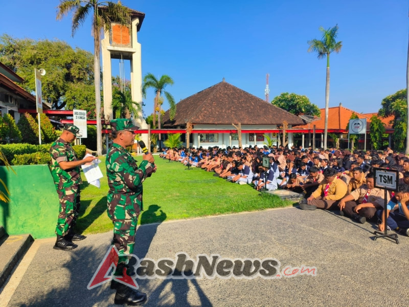 Tumbuhkan Semangat Nasionalisme, Kodim 1609/Buleleng Gelar Sosialisasi KRRI di SMK Negeri 3 dan SMK Negeri 1 Singaraja