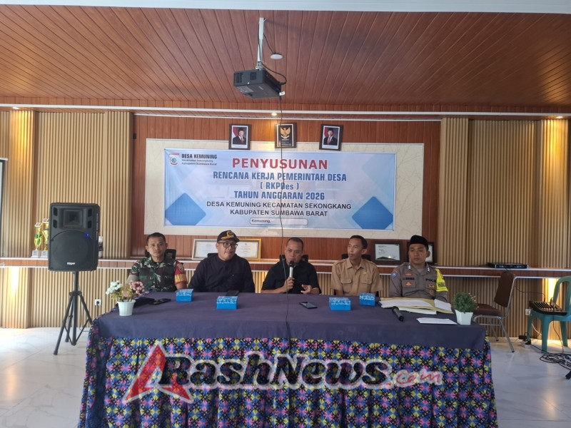 Wujudkan Pembangunan Tepat Sasaran, Babinsa Ikut Kawal Penyusunan RKPDes Desa Kemuning