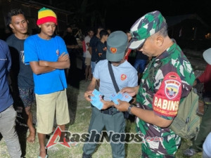 Empat Warga Terjaring Sidak Duktang, Babinsa Lakukan Pendataan dan Himbauan