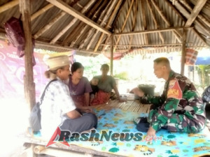 Warga Dusun Muhajirin Curhat Soal Cuaca Ekstrem pada Babinsa