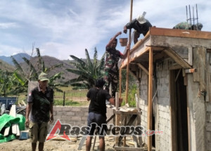 Babinsa Ntonggu: Pembangunan Mushola Perkuat Kebersamaan Masyarakat