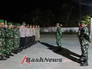 Kondisi Wilayah Woha Tetap Aman Setelah Patroli Gabungan Kepolisian dan TNI