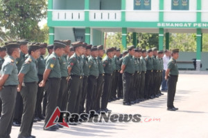 Dandim 1629/Sumba Barat Daya Pimpin Korp Raport Pelepasan Perwira yang Pindah Satuan