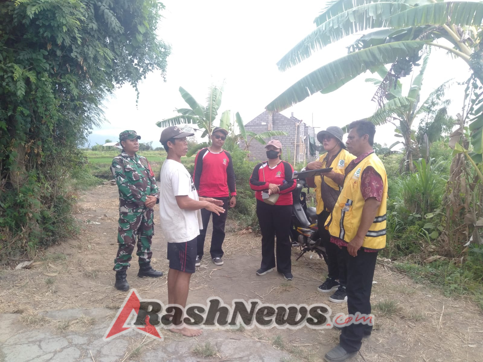 Babinsa Bersama PUPR Bali Tinjau Lokasi Sumur Bor untuk Kebutuhan Air Bersih dan Pertanian di Sinabun dan Kerobokan