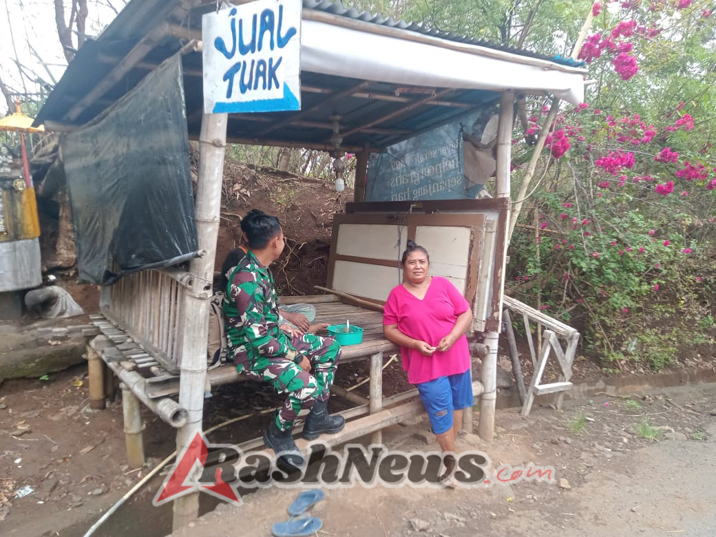 Babinsa Bongancina Jalin Komunikasi Sosial dengan Tokoh Masyarakat, Perkuat Kemanunggalan TNI dengan Rakyat