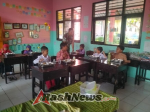 Sinergi Babinsa dan Sekolah, Dukung Generasi Sehat Melalui Program MSG