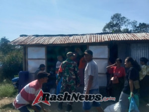 Wujudkan Kamtibmas, Babinsa Sertu Clementino Sambangi Warga Desa Binaan