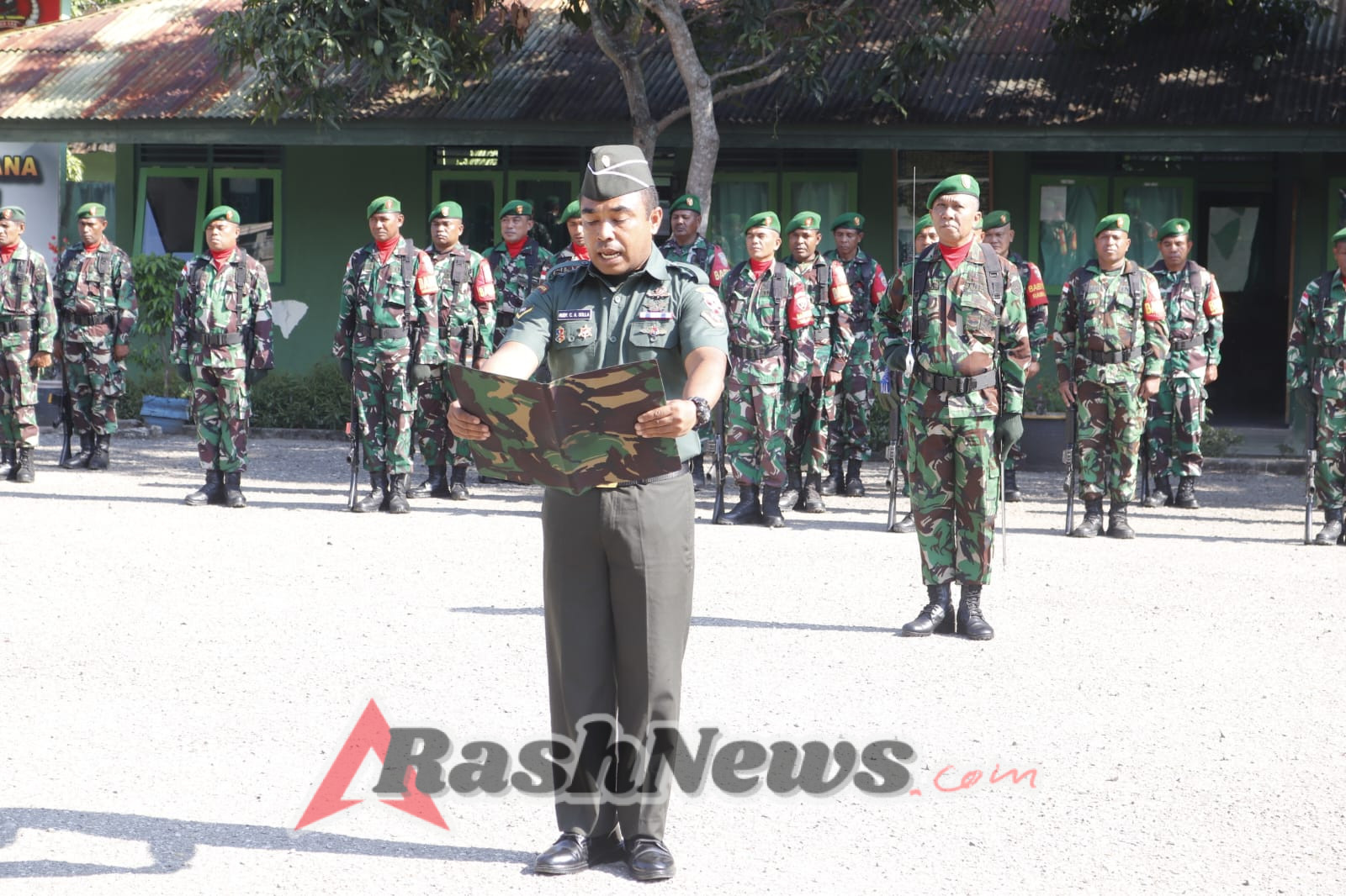Peringatan Hari Sumpah Pemuda Ke – 97 Tahun 2025, Kodim Belu Gelar Upacara Bendera