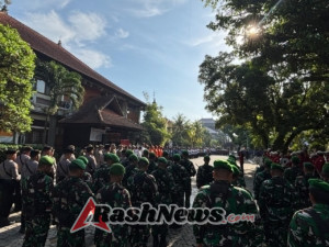 Upacara Hari Sumpah Pemuda di Gianyar, Kodim 1616 Bersama Forkopimda Gaungkan Semangat Kebangsaan