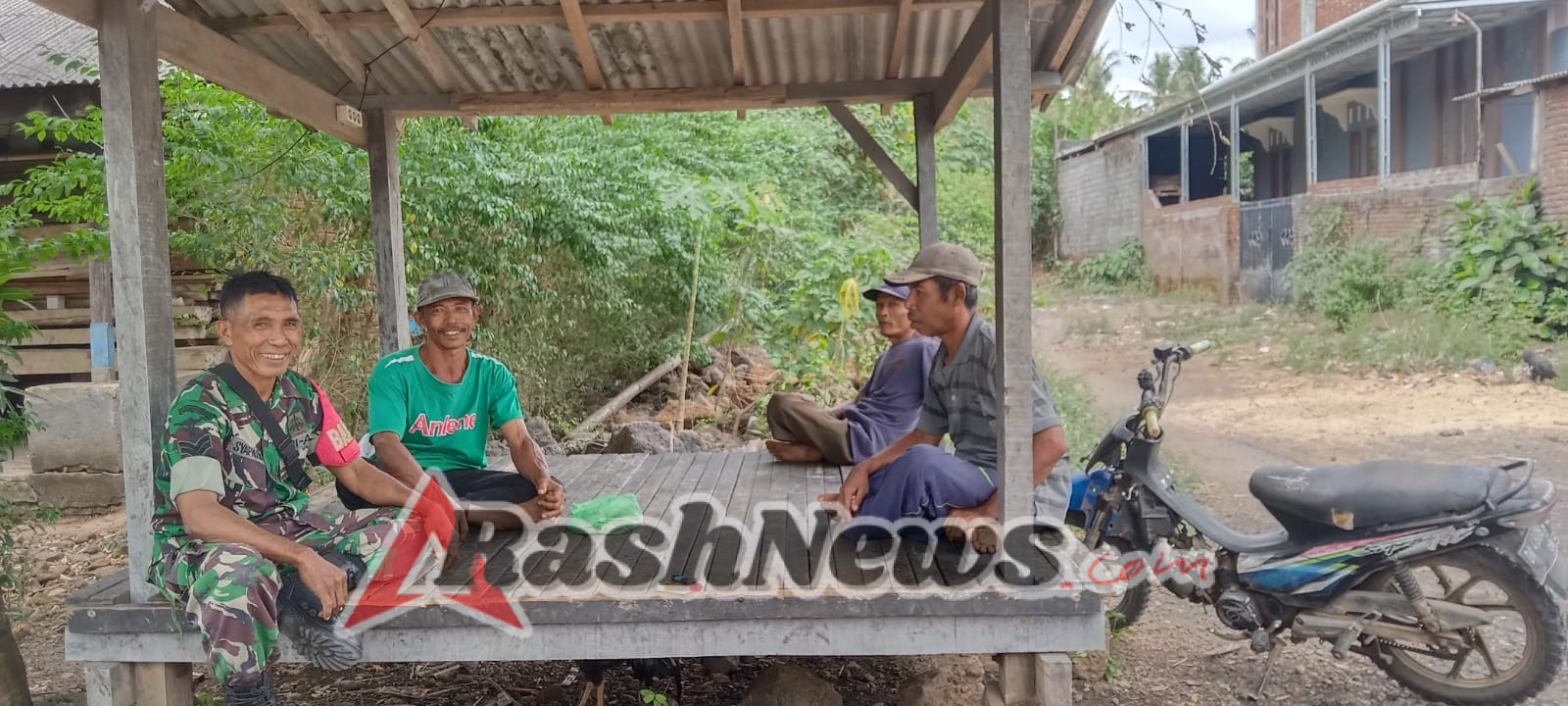 Komsos Babinsa di Dusun Kaliaga 2: Edukasi Kesehatan dan Kebersihan Lingkungan