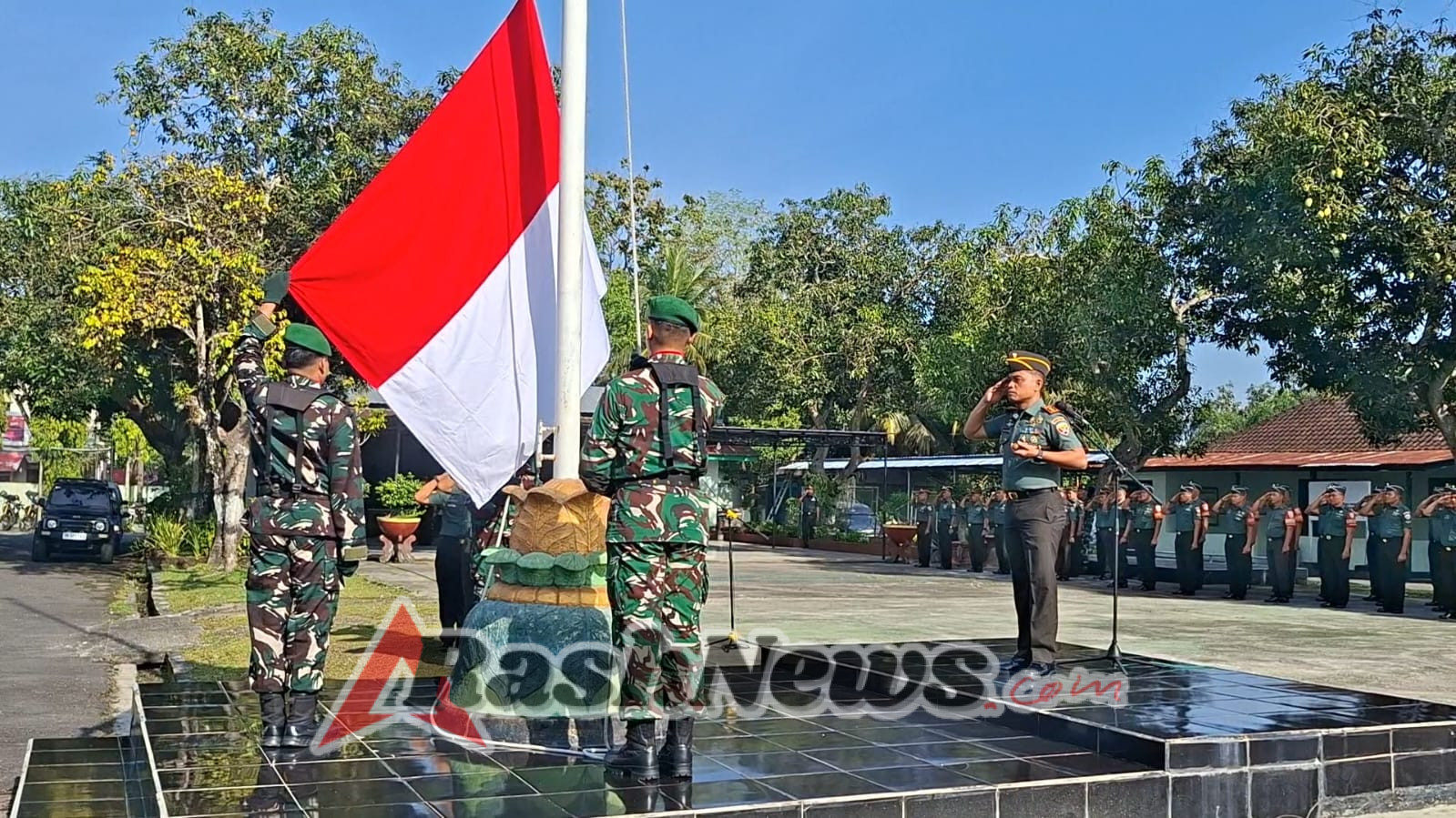 Dandim Loteng Ajak Prajurit Implementasikan Nilai Yang Terkandung Dalam Sumpah Pemuda