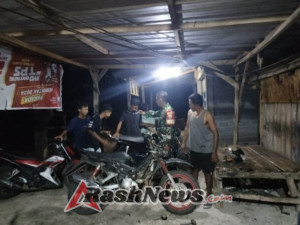 Babinsa Lune Gencarkan Edukasi Bahaya Narkoba dan Geng Motor