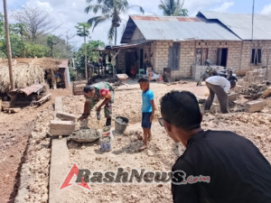 Karya Bakti Babinsa Oesena Dorong Masyarakat Lebih Produktif